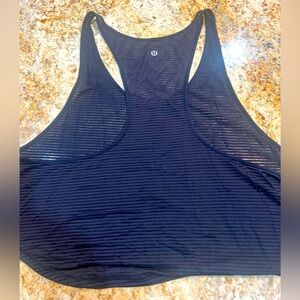 Lululemon Mesh Tank_Navy